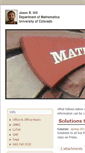 Mobile Screenshot of math.jasonbhill.com